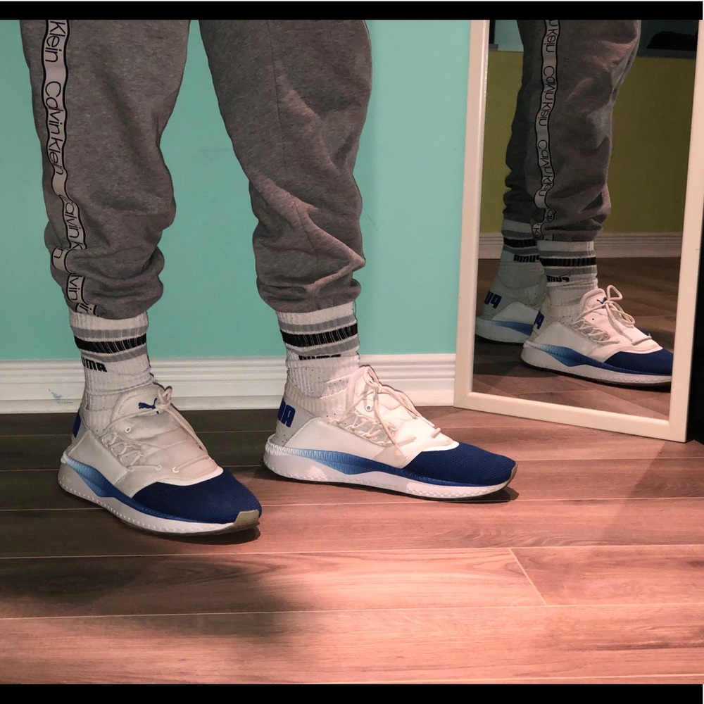 Blue & White Puma